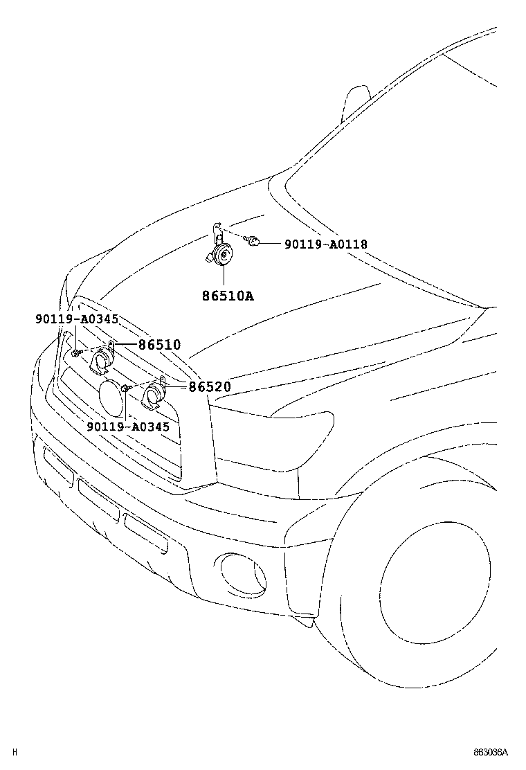  SEQUOIA |  HORN