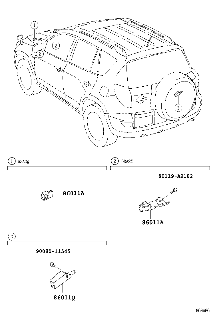  RAV4 NAP |  RADIO RECEIVER AMPLIFIER CONDENSER