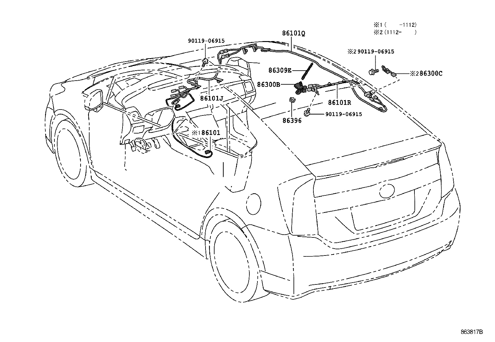  PRIUS |  ANTENNA