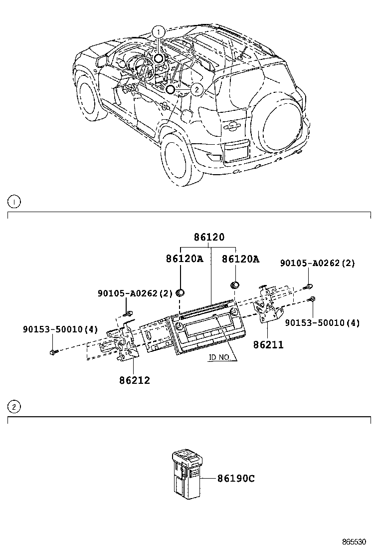  RAV4 NAP |  RADIO RECEIVER AMPLIFIER CONDENSER