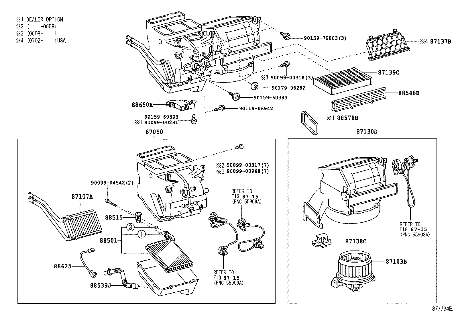  YARIS |  HEATING AIR CONDITIONING COOLER UNIT
