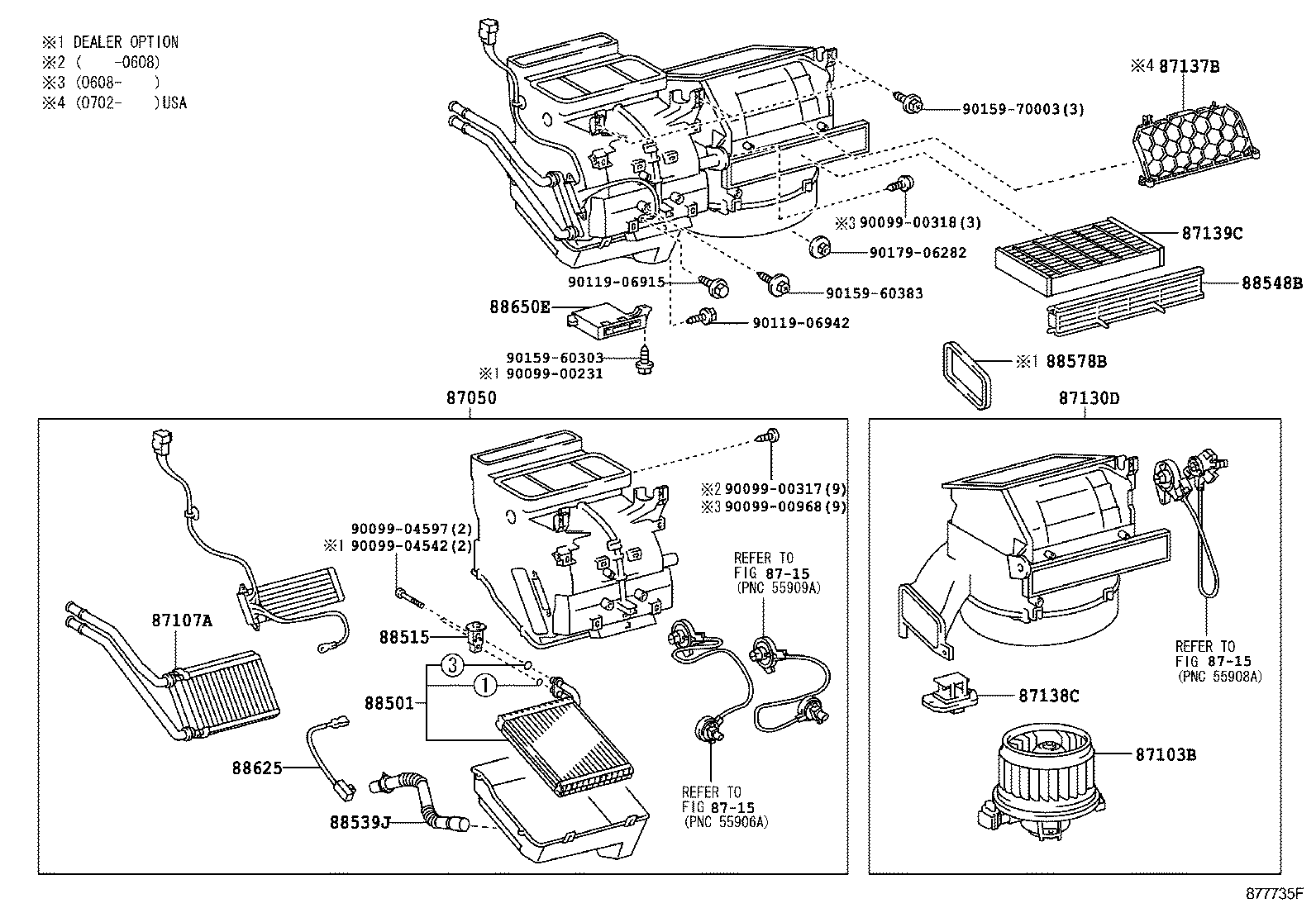  YARIS |  HEATING AIR CONDITIONING COOLER UNIT