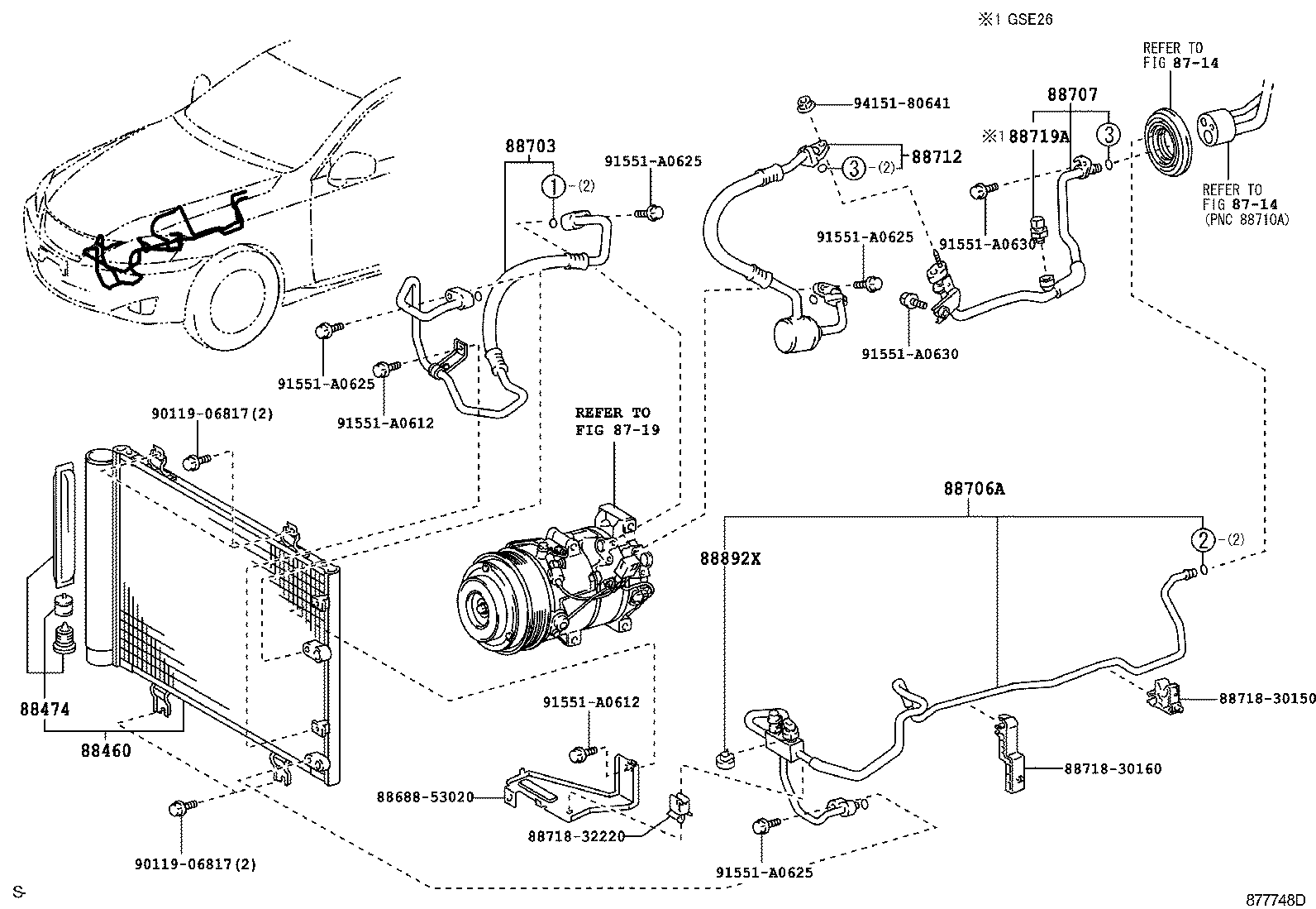  IS250 350 |  HEATING AIR CONDITIONING COOLER PIPING