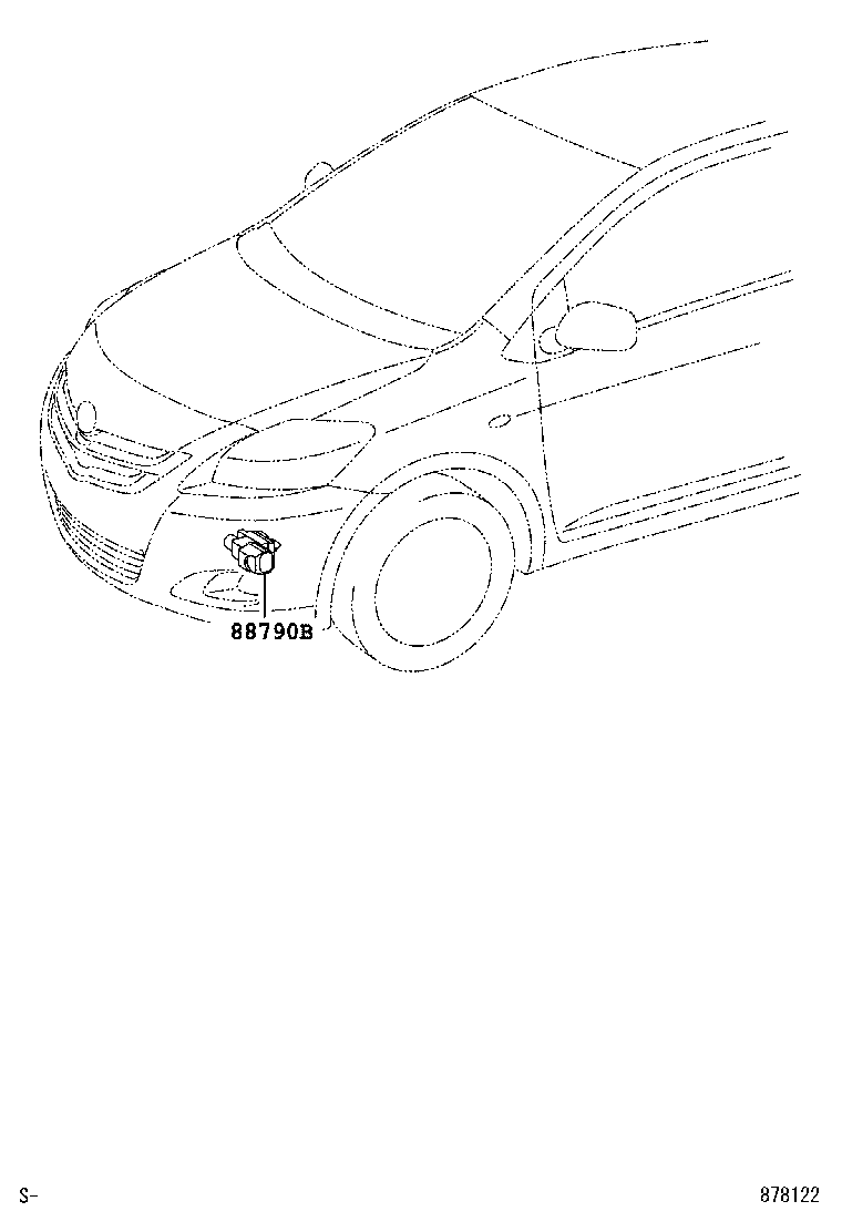  YARIS |  HEATING AIR CONDITIONING CONTROL AIR DUCT