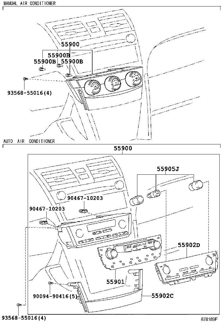  CAMRY JPP |  HEATING AIR CONDITIONING CONTROL AIR DUCT