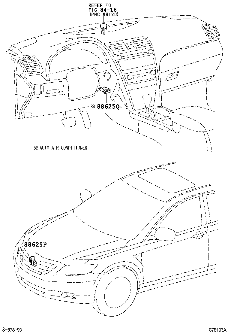  CAMRY JPP |  HEATING AIR CONDITIONING CONTROL AIR DUCT