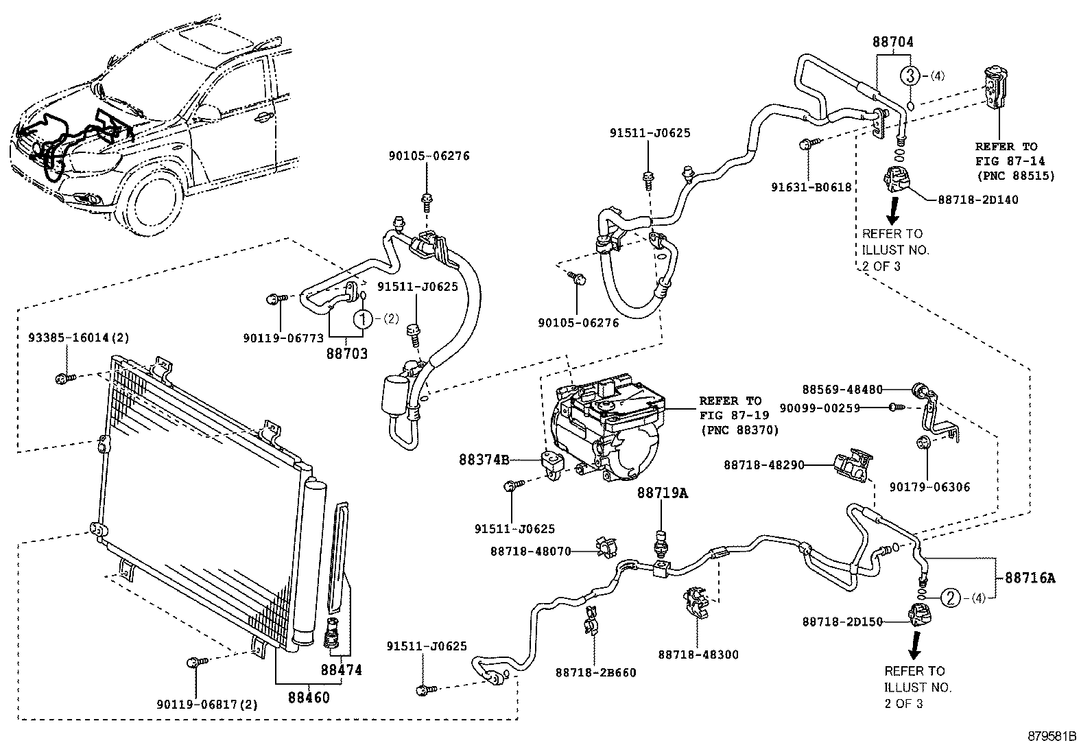  HIGHLANDER JPP |  HEATING AIR CONDITIONING COOLER PIPING
