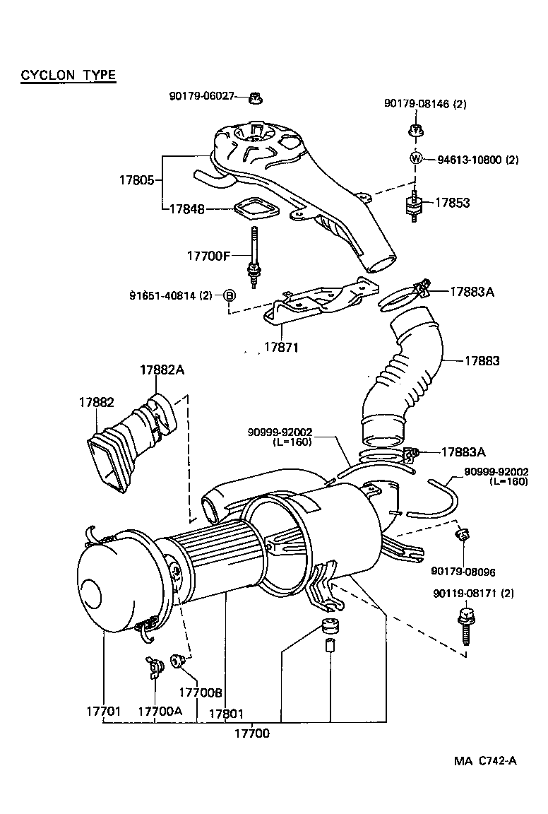  LAND CRUISER 70 |  AIR CLEANER