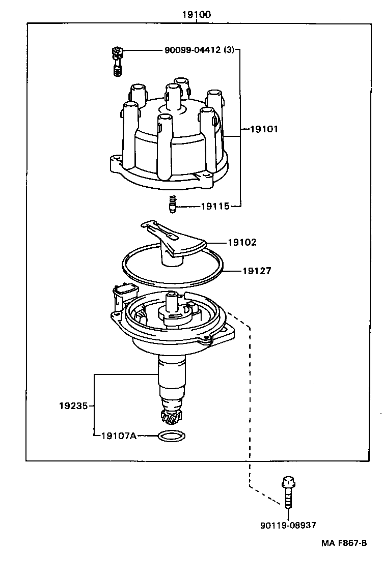  LAND CRUISER 70 |  DISTRIBUTOR