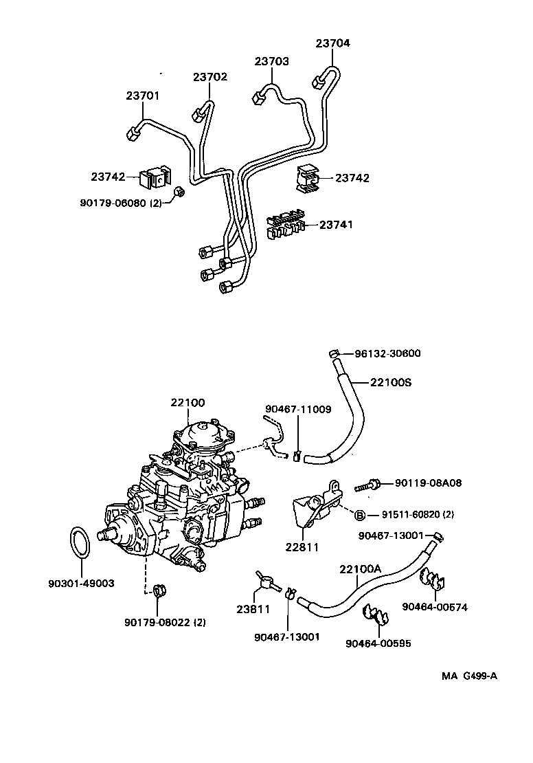  LAND CRUISER 70 |  INJECTION PUMP ASSEMBLY