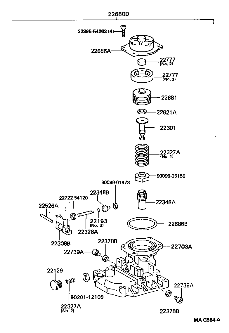  LAND CRUISER 70 |  INJECTION PUMP BODY