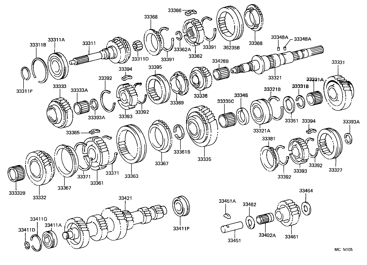  LAND CRUISER 70 |  TRANSMISSION GEAR MTM