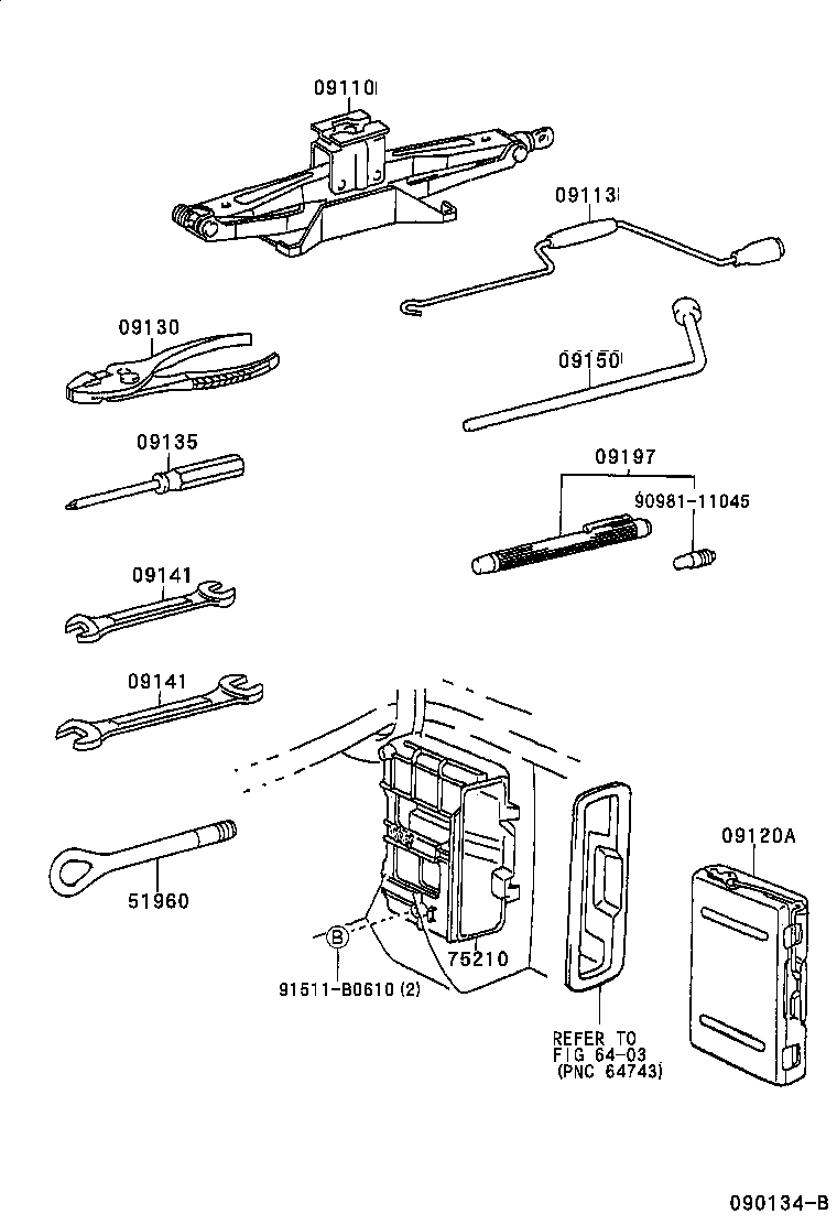  LS430 |  STANDARD TOOL