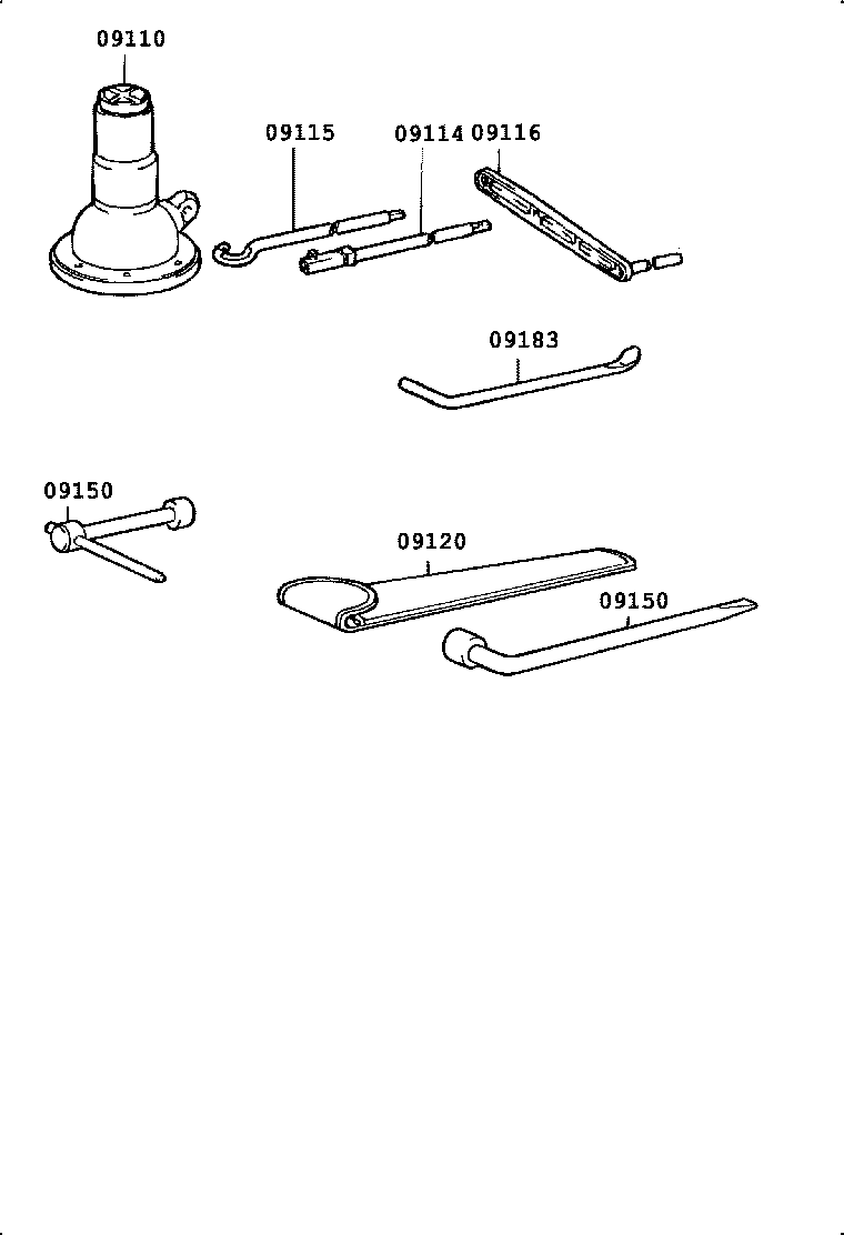  4 RUNNER TRUCK |  STANDARD TOOL