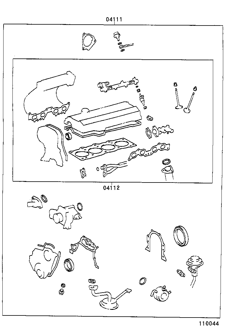  SOLARA |  ENGINE OVERHAUL GASKET KIT