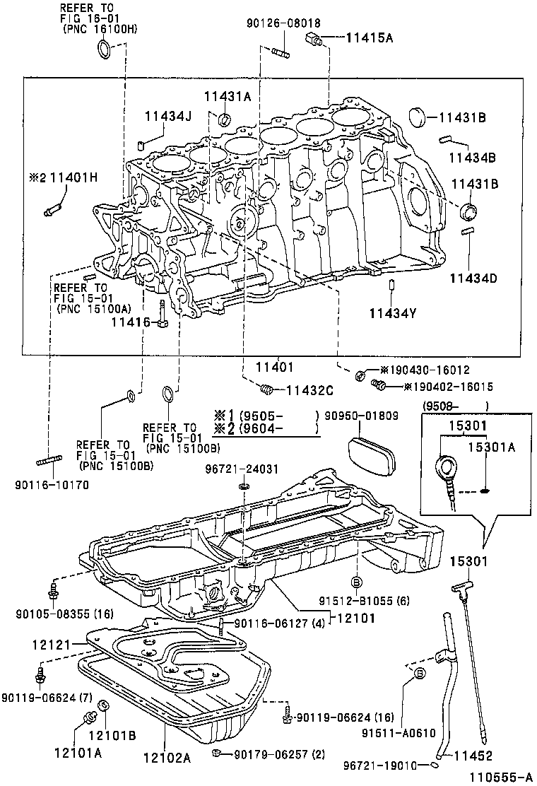  SUPRA |  CYLINDER BLOCK