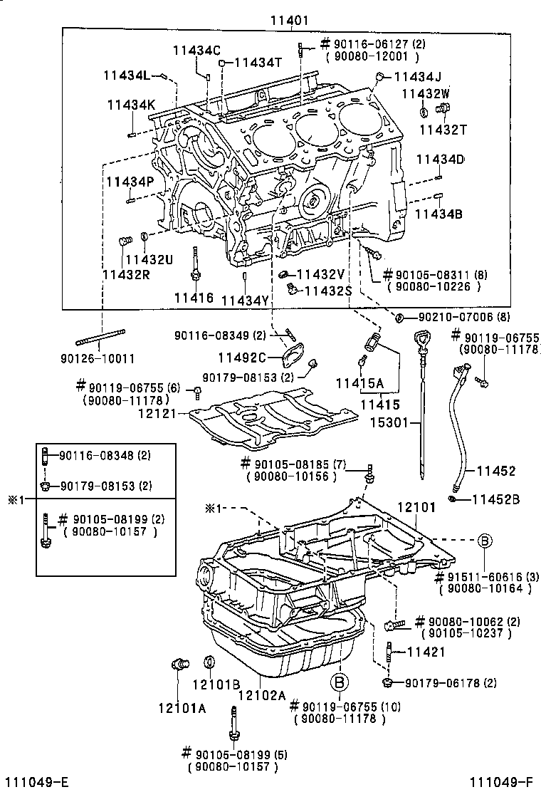  SOLARA |  CYLINDER BLOCK