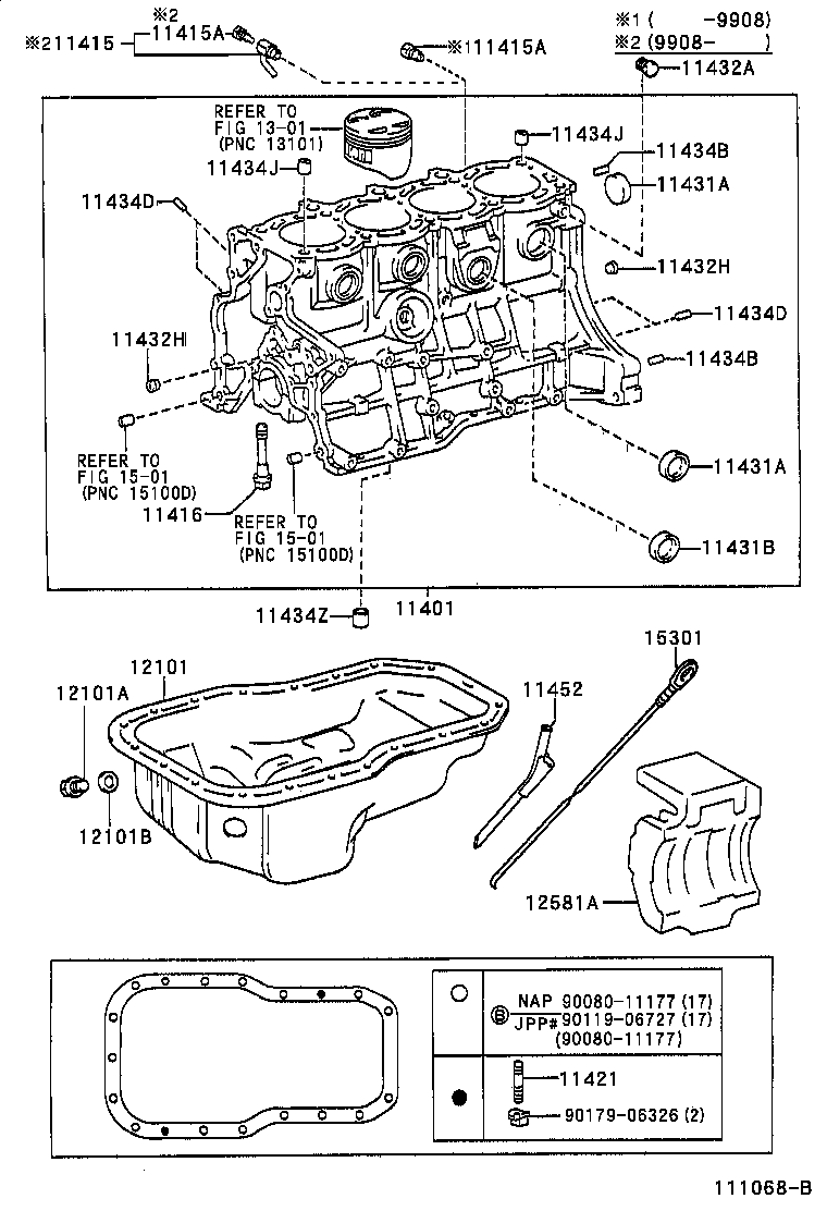  SOLARA |  CYLINDER BLOCK