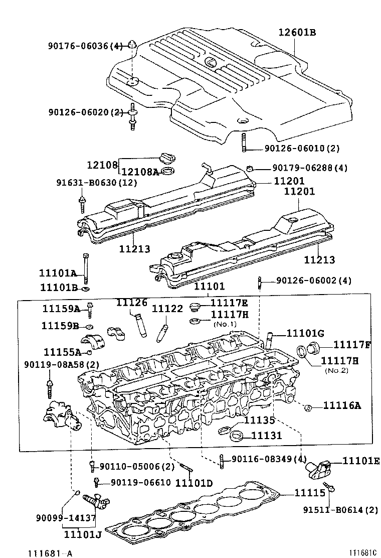  IS300 |  CYLINDER HEAD