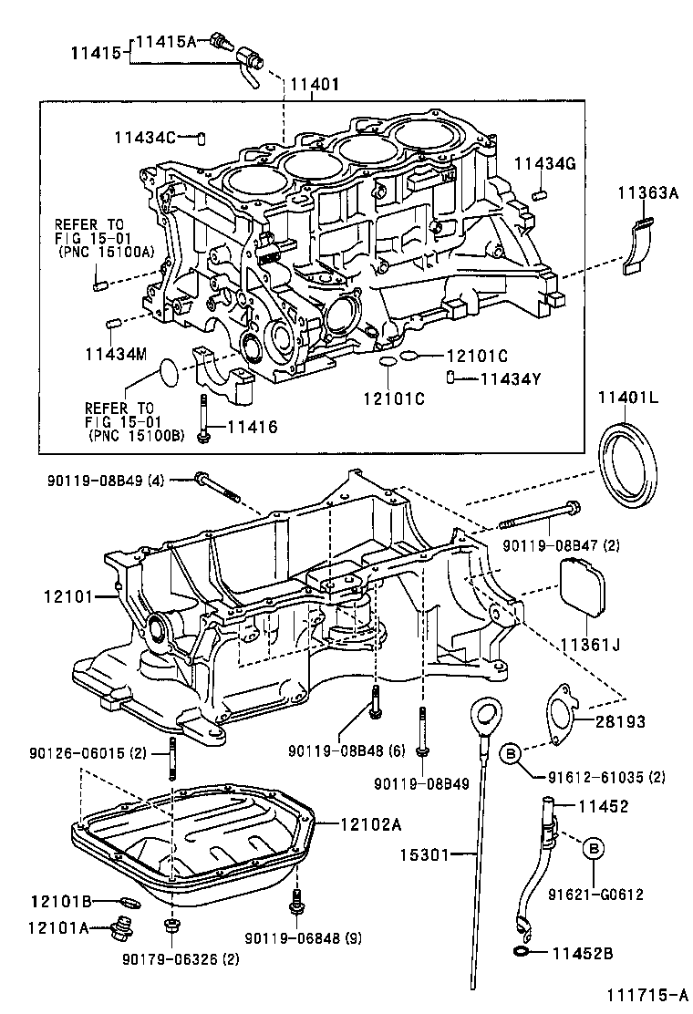  PRIUS |  CYLINDER BLOCK