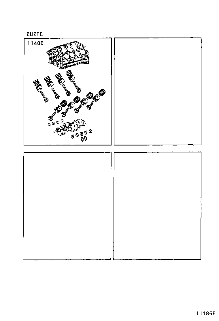  SEQUOIA |  SHORT BLOCK ASSEMBLY