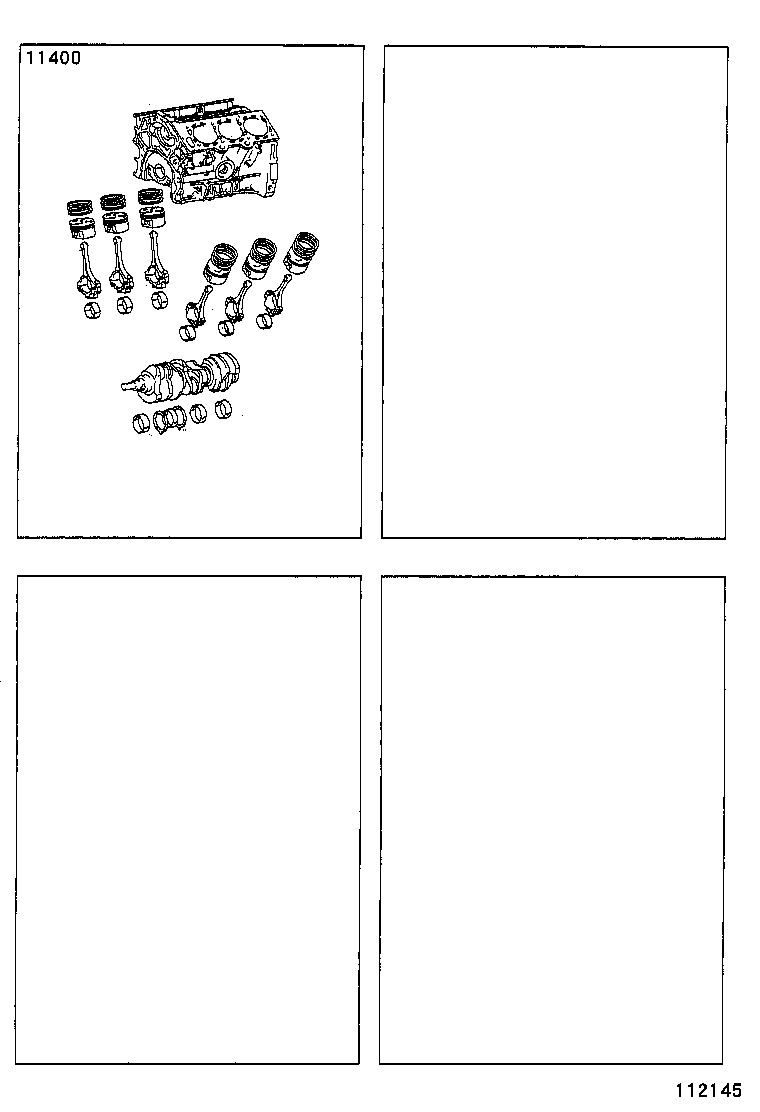  ES300 330 |  SHORT BLOCK ASSEMBLY