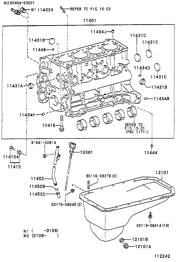  TACOMA |  CYLINDER BLOCK