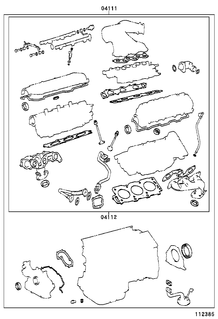  AVALON |  ENGINE OVERHAUL GASKET KIT