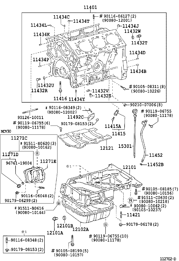  CAMRY NAP |  CYLINDER BLOCK