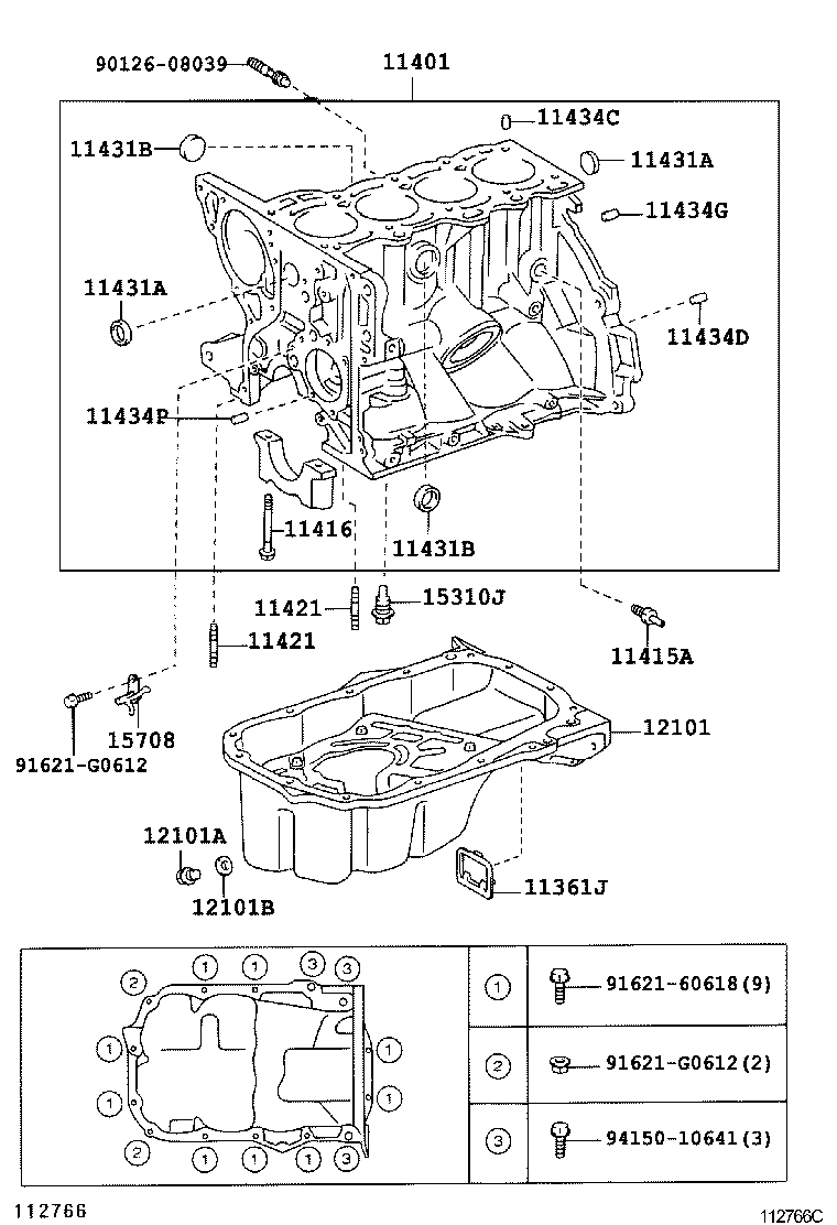  YARIS FRP |  CYLINDER BLOCK