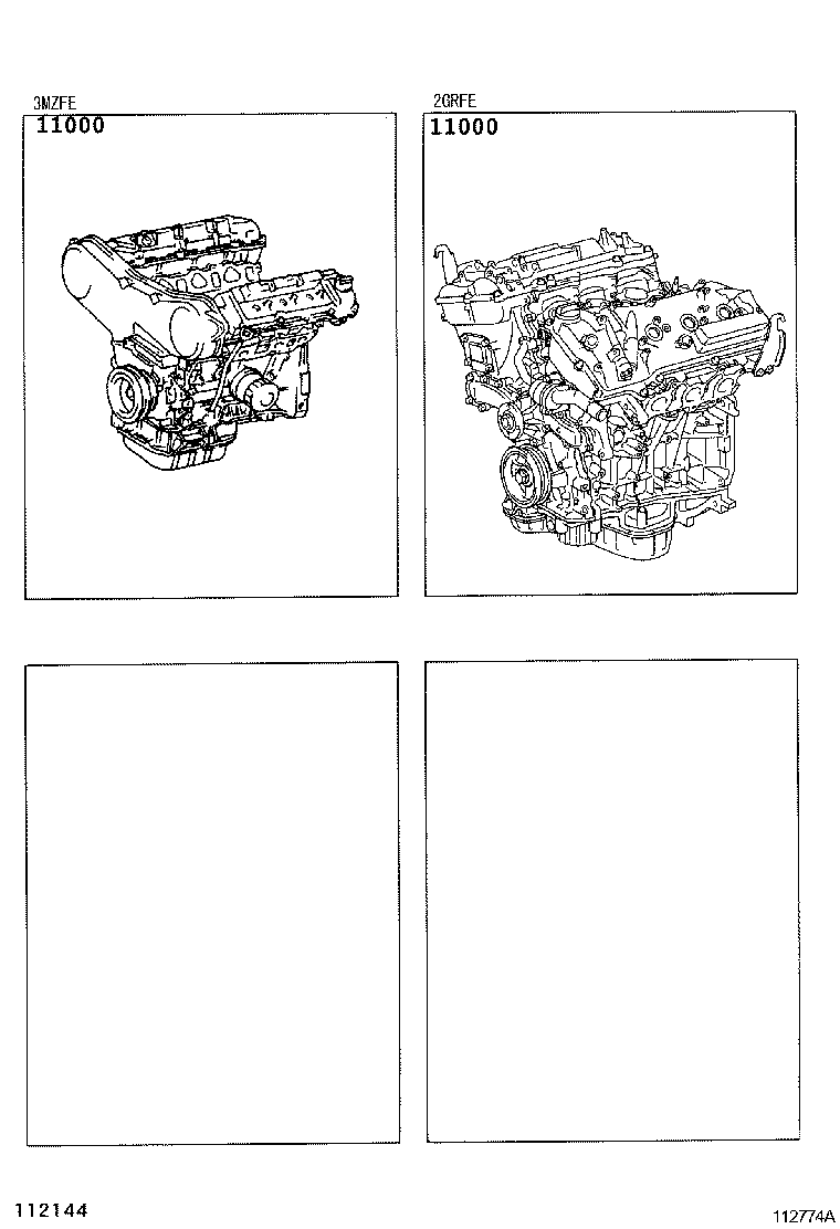  RX330 350 NAP |  PARTIAL ENGINE ASSEMBLY
