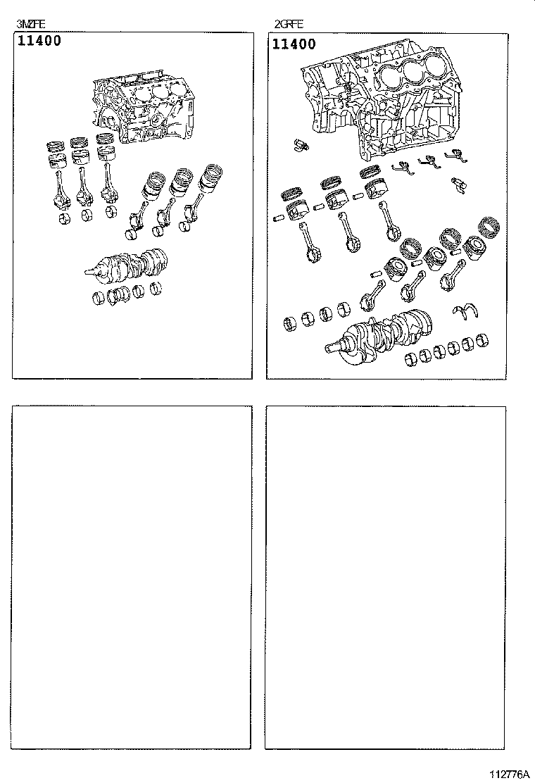  RX330 350 JPP |  SHORT BLOCK ASSEMBLY