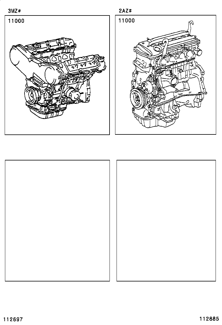  SOLARA |  PARTIAL ENGINE ASSEMBLY