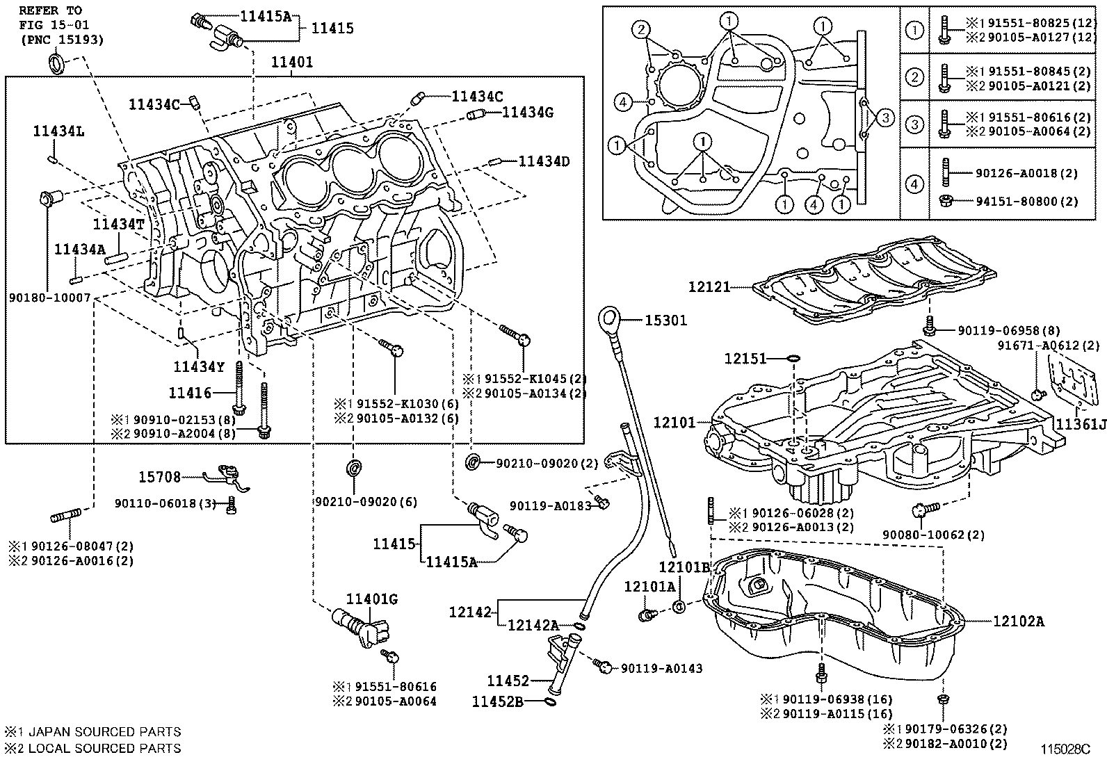  SIENNA |  CYLINDER BLOCK