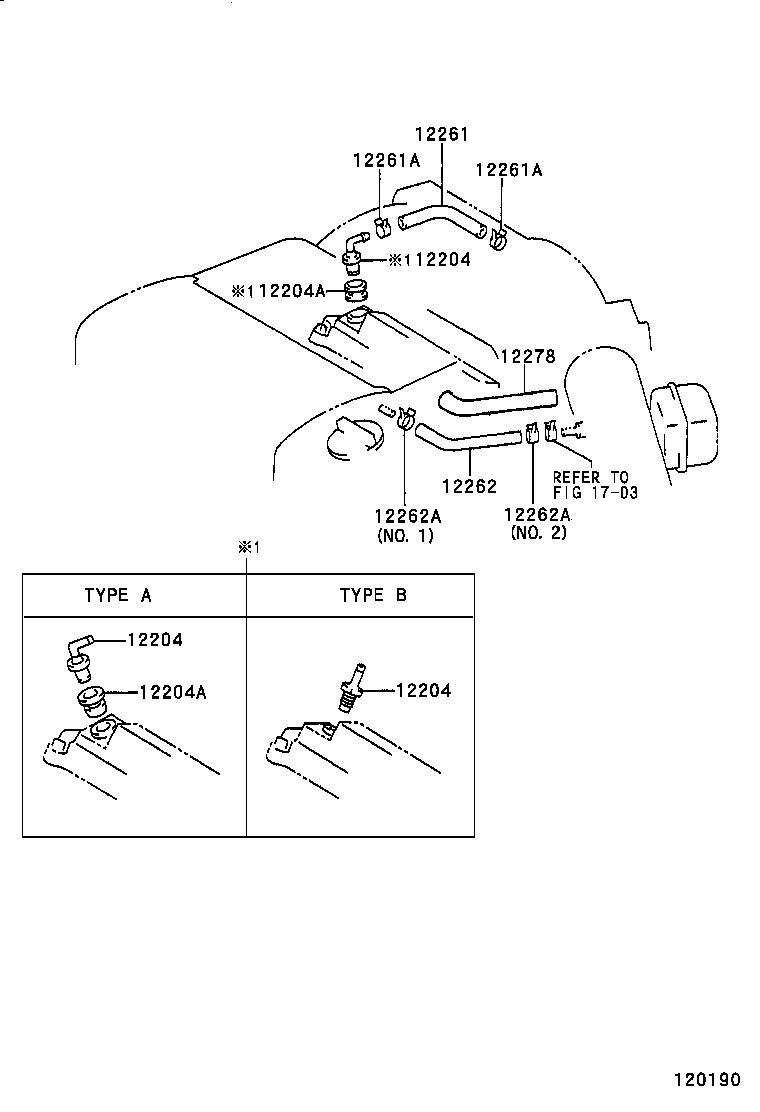  CAMRY JPP |  VENTILATION HOSE