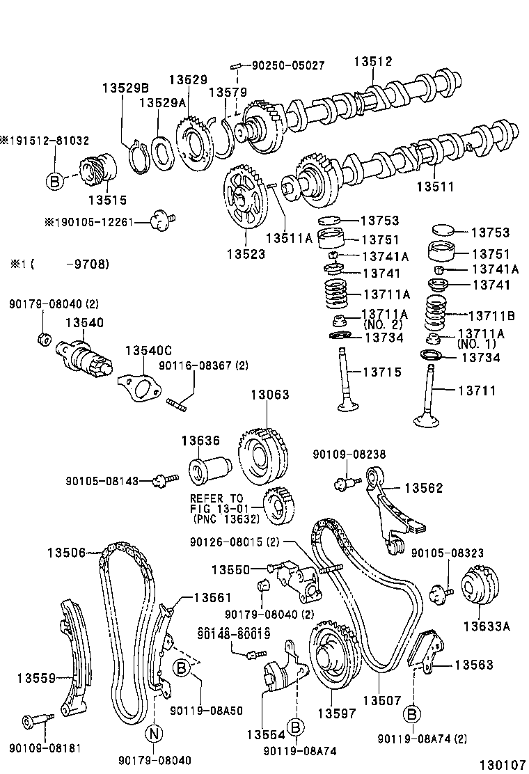  T100 |  CAMSHAFT VALVE