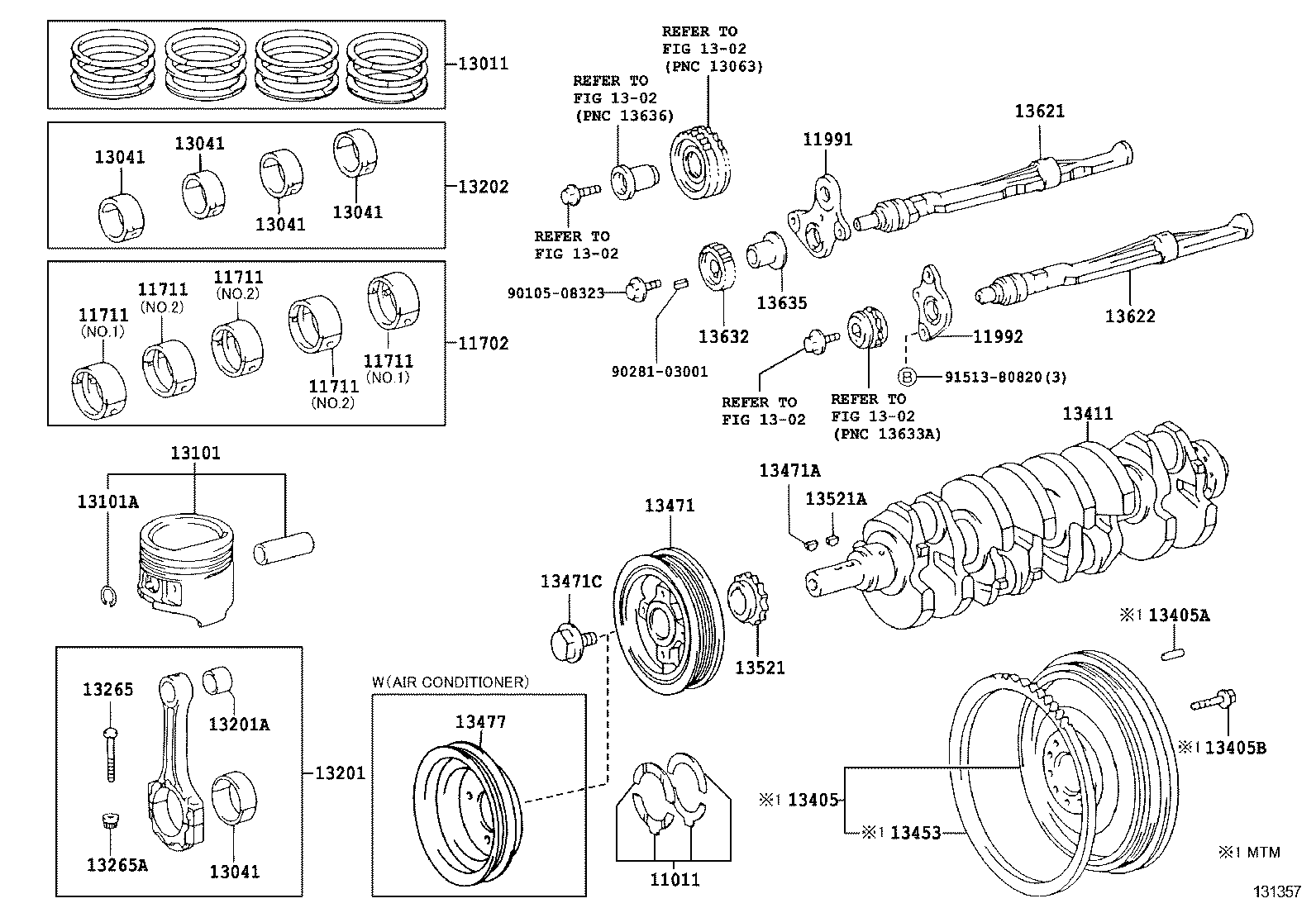  4RUNNER |  CRANKSHAFT PISTON