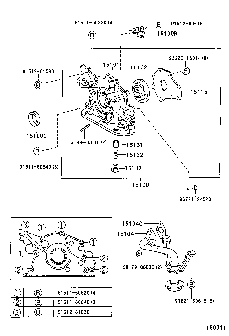  TUNDRA |  ENGINE OIL PUMP