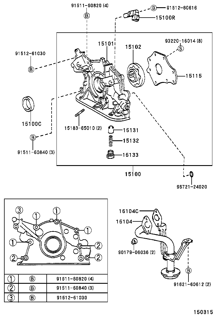  4RUNNER |  ENGINE OIL PUMP