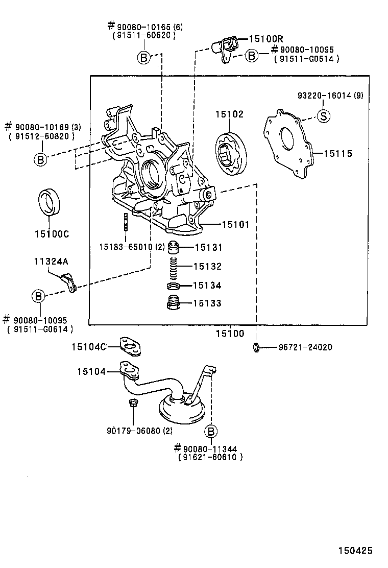  CAMRY JPP |  ENGINE OIL PUMP