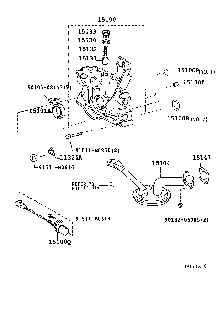  IS300 |  ENGINE OIL PUMP