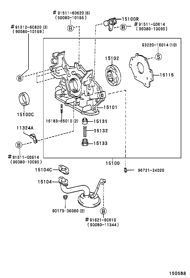  AVALON |  ENGINE OIL PUMP