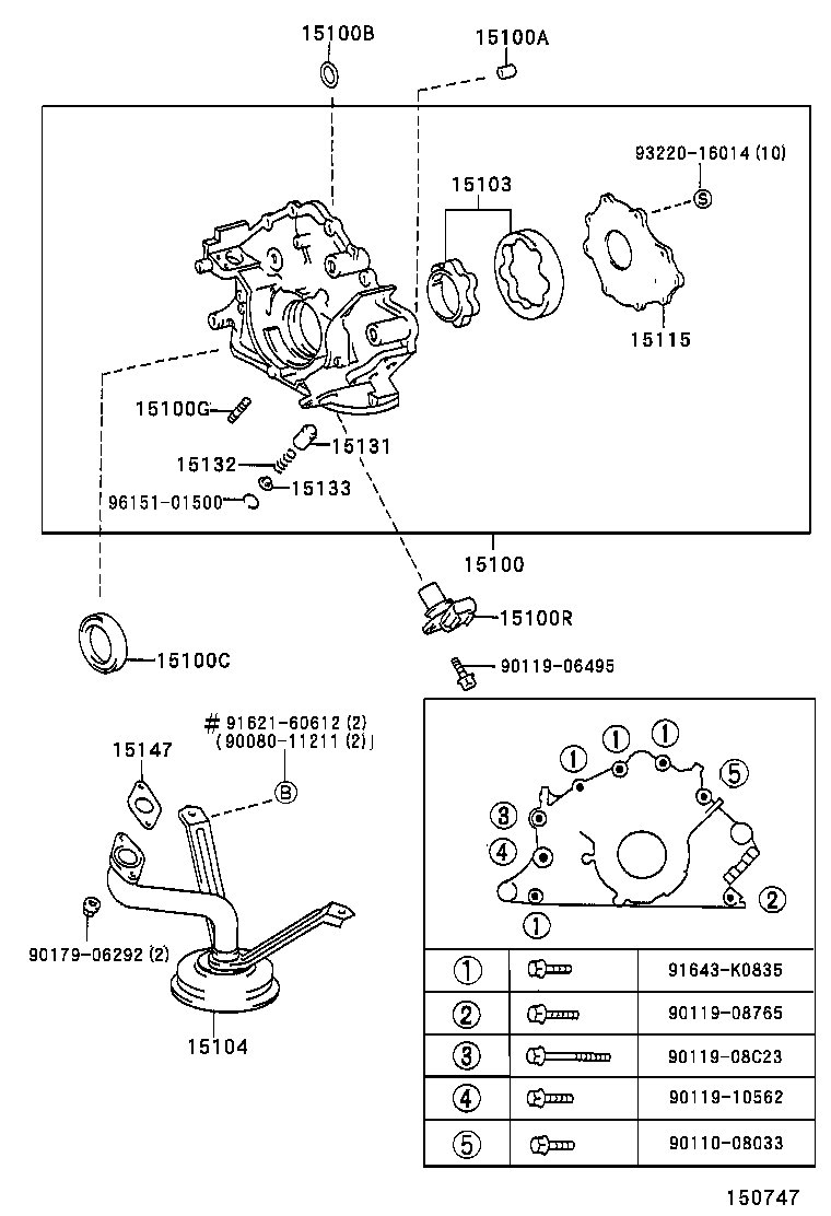  TUNDRA |  ENGINE OIL PUMP