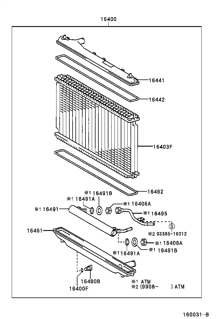  SOLARA |  RADIATOR WATER OUTLET