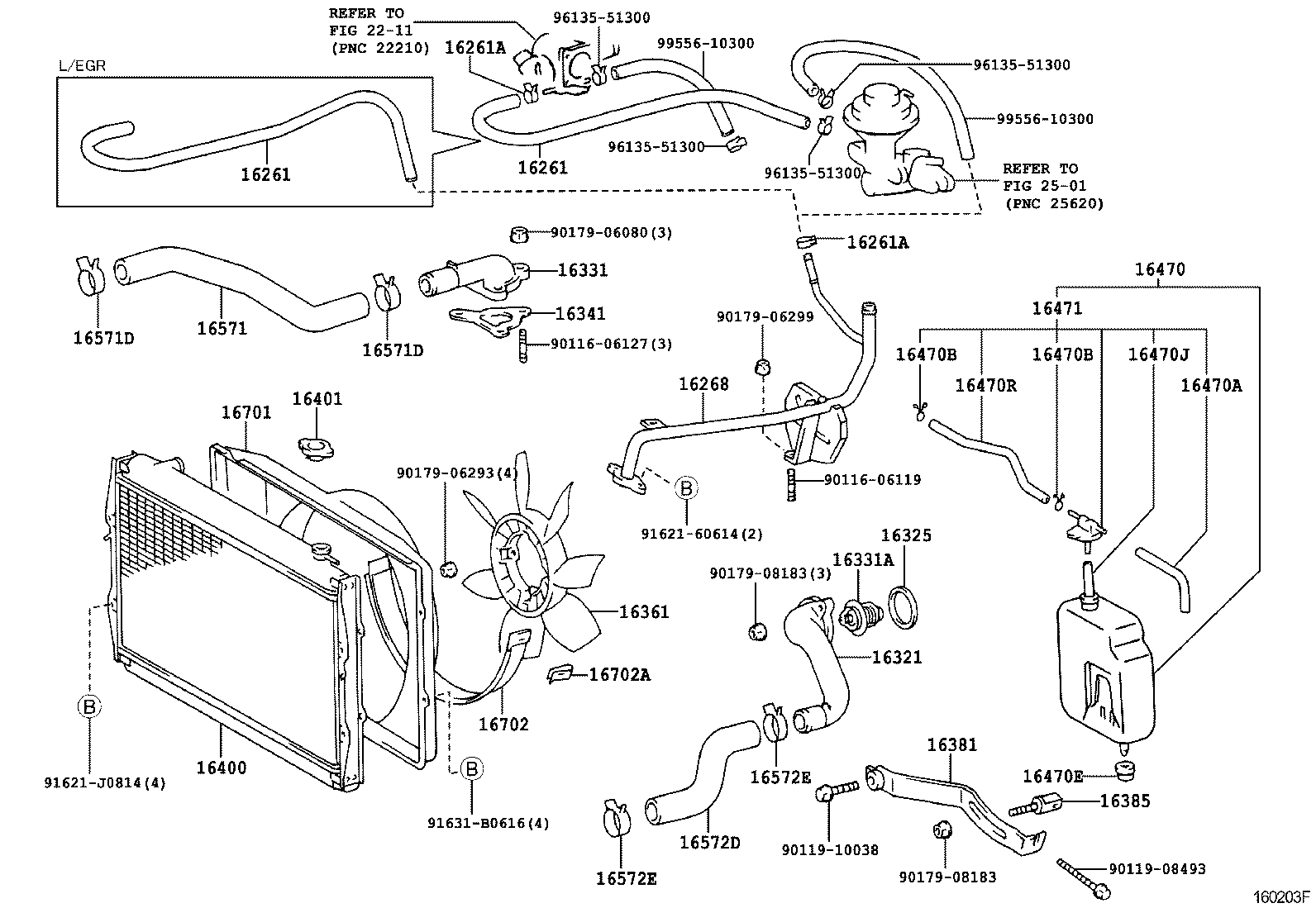  TACOMA |  RADIATOR WATER OUTLET