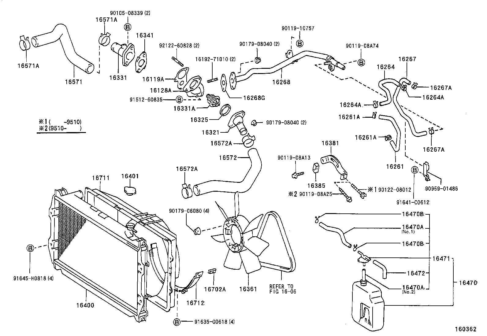  T100 |  RADIATOR WATER OUTLET