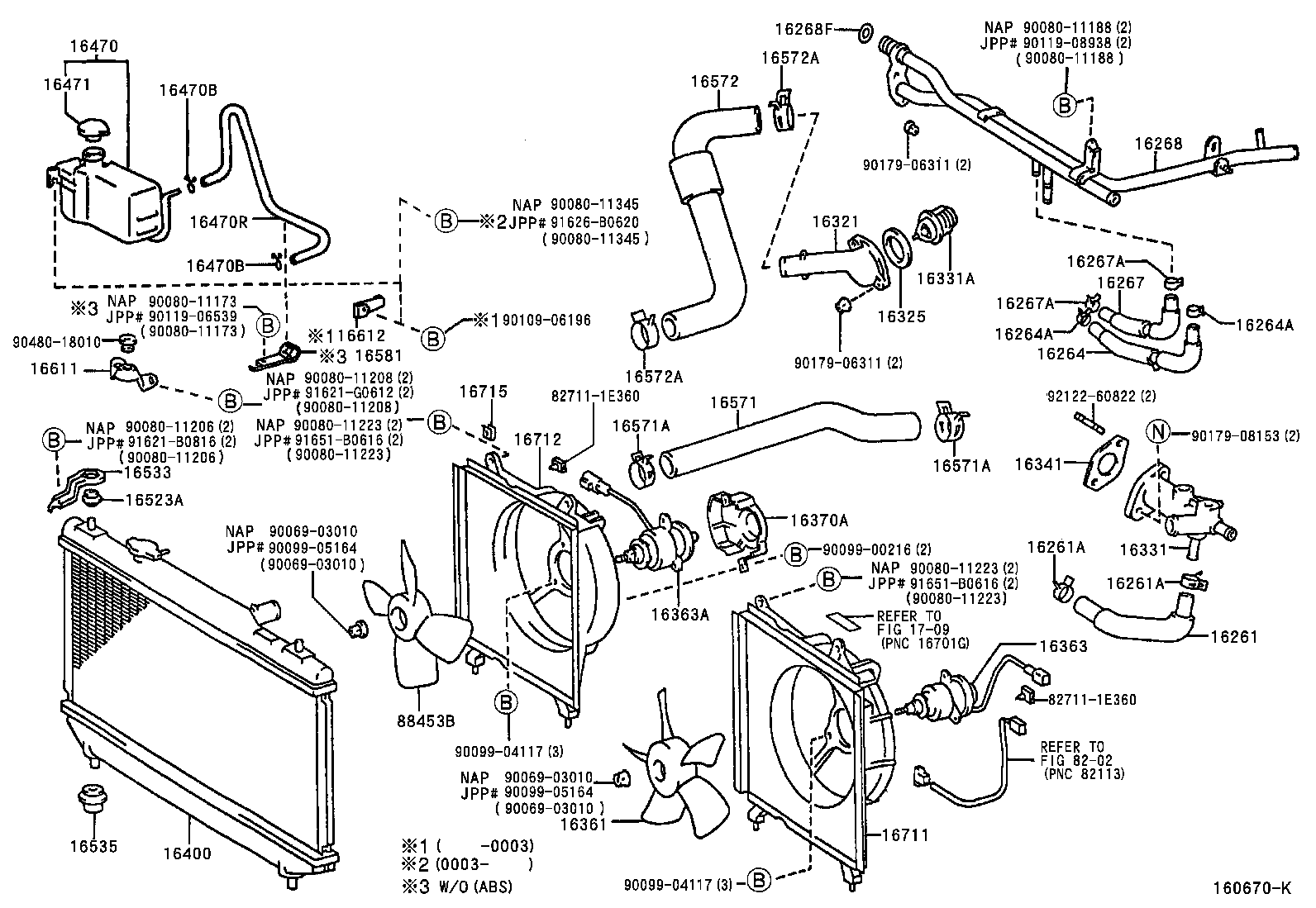  SOLARA |  RADIATOR WATER OUTLET