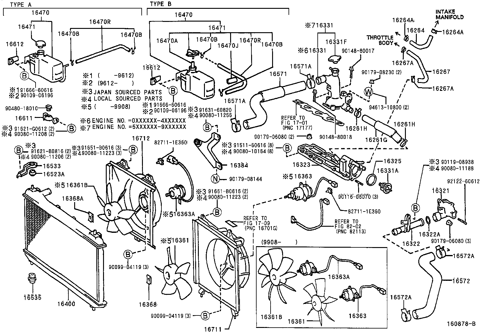  CAMRY NAP |  RADIATOR WATER OUTLET