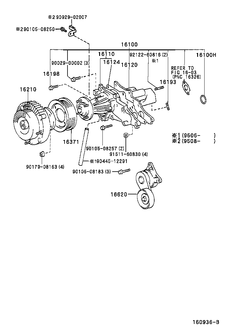  SC300 400 |  WATER PUMP