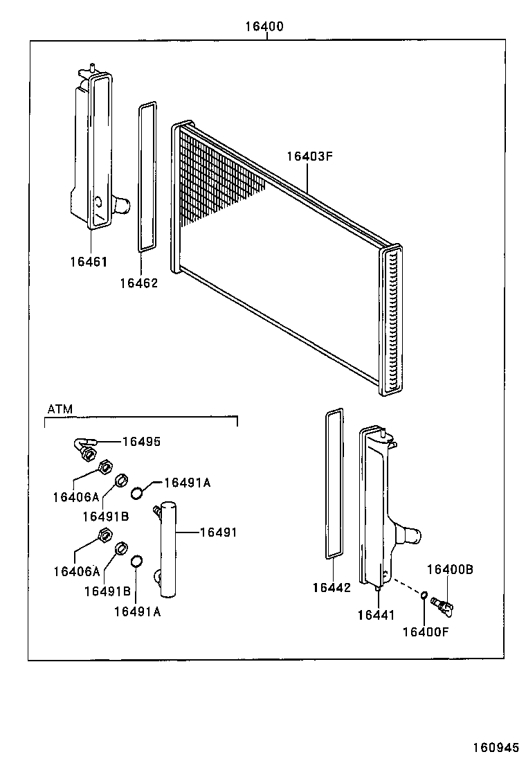  CELICA |  RADIATOR WATER OUTLET